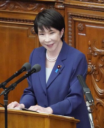 高市首相、財源・給付詳細を示さず＝消費減税法案、衆院審議入り